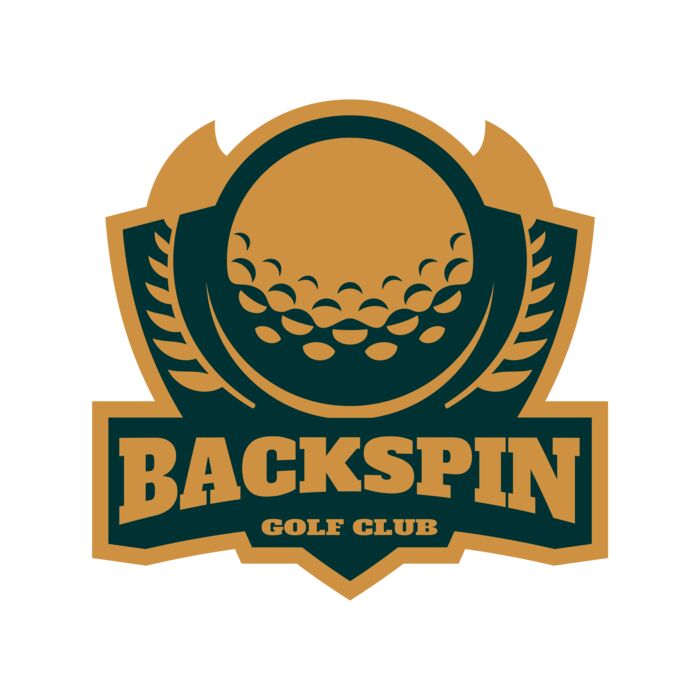 Backspin Golf club logo template Thumbnail