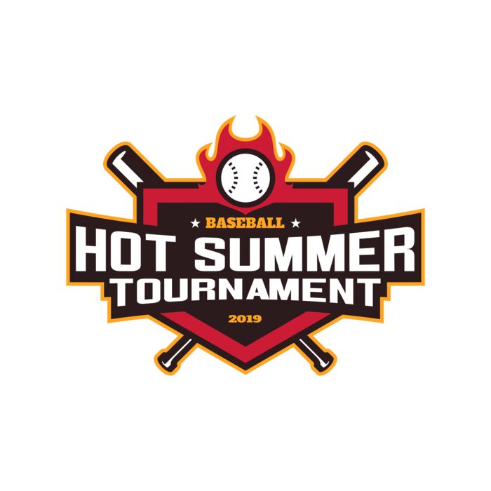 Hot Summer Tournament Baseball logo 01 Thumbnail