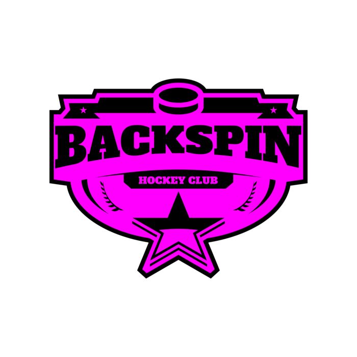 Backspin Hockey Club logo template Thumbnail