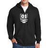 Ultimate Cotton ® Full Zip Hooded Sweatshirt Thumbnail