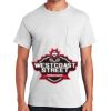 Ultra Cotton ® 100% US Cotton T Shirt with Pocket Thumbnail