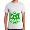 Ultra Cotton ® 100% US Cotton T Shirt with Pocket Thumbnail