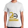 Ultra Cotton ® 100% US Cotton T Shirt with Pocket Thumbnail