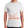 Ultra Cotton ® 100% US Cotton T Shirt with Pocket Thumbnail