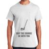 Ultra Cotton ® 100% US Cotton T Shirt with Pocket Thumbnail