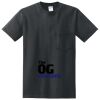 DryBlend ® 50 Cotton/50 Poly Pocket T Shirt Thumbnail